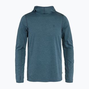 Vyriškas žygio džemperis Fjällräven 1960 Abisko Sun Hoodie indigo blue