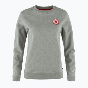 Moteriškas džemperis Fjällräven 1960 Logo Badge Sweater grey/melange