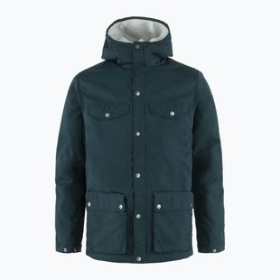 Vyriška vėjo nepraleidžianti striukė Fjällräven Greenland Winter dark navy