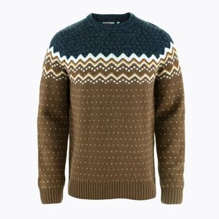 Moteriškas megztinis Fjällräven Övik Knit Sweater dark oak/navy