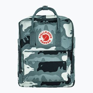 Miesto kuprinė Fjällräven Kanken Graphics 16 l nimbus blue/hidden animals