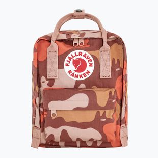 Miesto kuprinė Fjällräven Kanken Graphics Mini 7 l chalkrose/hidden animals