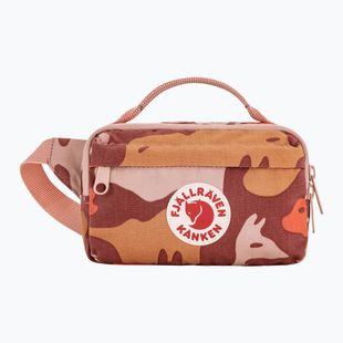 Juosmens krepšys Fjällräven Kanken Graphics Hip Pack chalk rose/hidden animals