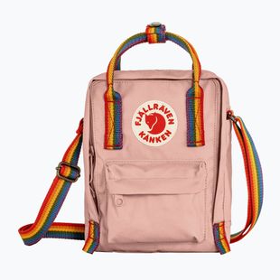 Maišelis Fjällräven Kanken Rainbow Sling 2,5 l chalk rose/rainbow