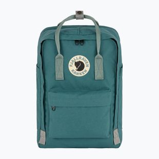 Miesto kuprinė Fjällräven Kanken Koncept Laptop 15" 18 l teal/frost green