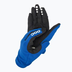 POC Resistance Enduro lengvos azurito mėlynos dviratininkų pirštinės