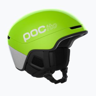 Vaikiškas slidinėjimo šalmas POC Pocito Obex MIPS Jr fluorescent yellow/green