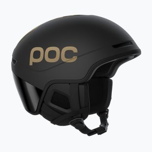 Snieglenčių šalmas POC Obex Contour Marco Odermatt Ed. uranium black/podium gold