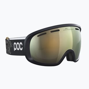 Slidinėjimo akiniai POC Fovea Marco Odermatt Ed. uranium black/podium gold/sunny gold