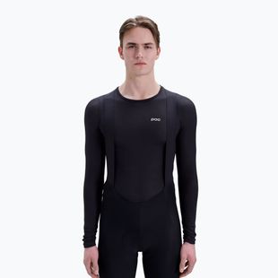 Vyriški ilgomis rankovėmis dviračių marškinėliai POC Layer Mid Jersey uranium black