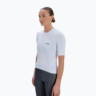 Moteriški dviračių marškinėliai POC Cadence Jersey hydrogen white