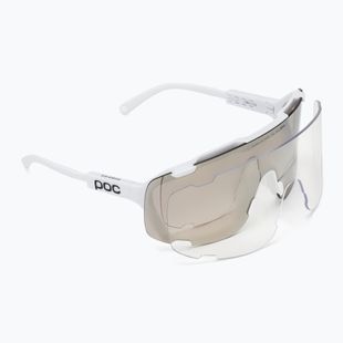 Saulės akiniai POC Devour Mid hydrogen white/clarity road/sunny silver