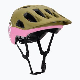 Dviračio šalmas POC Cularis olivine green matt/thulite pink matt