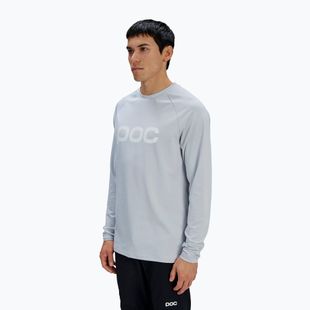 Vyriški dviračių marškinėliai ilgomis rankovėmis POC Reform Enduro Jersey granite grey