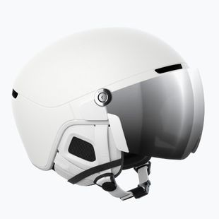Slidinėjimo šalmas POC Obex Visor Hydrogen White Matt/Clarity U/Partly Sunny/Silver