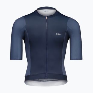Vyriški dviračių marškinėliai POC Cadence Jersey apatite navy