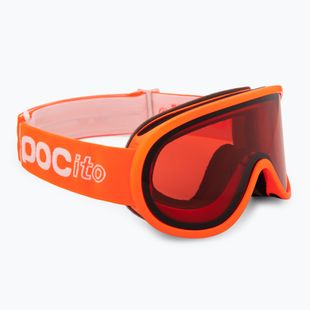 Vaikiški slidinėjimo akiniai POC POCito Retina Jr S2 fluorescent orange/partly sunny light orange