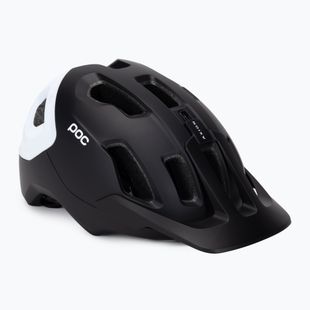POC Axion Race MIPS dviratininko šalmas uranium black matt/hydrogen white
