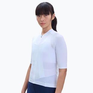 Moteriški dviračių marškinėliai POC Pristine Print hydrogen white