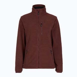 Moteriškas žygio džemperis Pinewood Finnveden Fleece earth plum