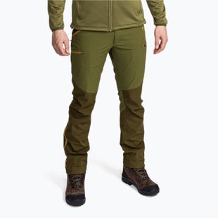 Vyriškos kelnės su membrana Pinewood Abisko olive green/h. olive