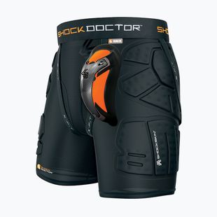 Kovos sporto šortai Shock Doctor Ultra Pro Shockskin Relaxed Fit Impact su apsauginiu įdėklu Carbon Flex