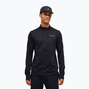 Vyriškas flisinis džemperis Peak Performance Trail Polartec Power Grid Half Zip black