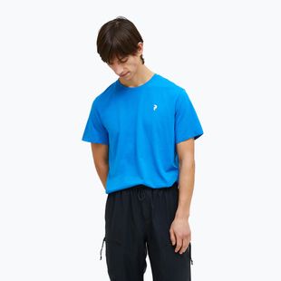 Vyriški marškinėliai Peak Performance Explore Graphic brilliant blue