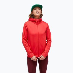 Moteriškas džemperis Peak Performance Rider Tech Zip Hood brilliant red