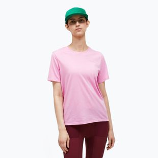 Moteriški marškinėliai Peak Performance Explore Logo morning dew