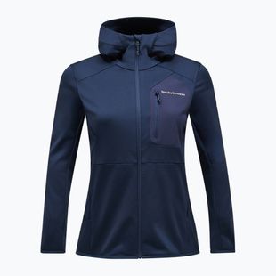 Moteriškas džemperis Peak Performance Utility Light Zip blue shadow