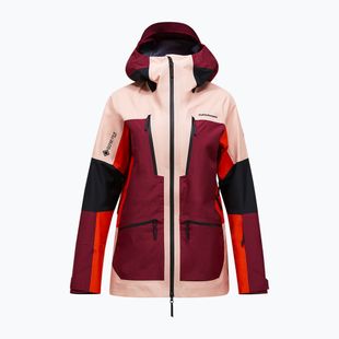 Moteriška slidinėjimo striukė Peak Performance Vertical Gore-Tex Pro Jacket peach fuzz/vertical zenith