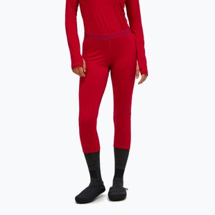 Moteriškos termoaktyvios tamprės Peak Performance Spirit Short John tech burgundiškos spalvos