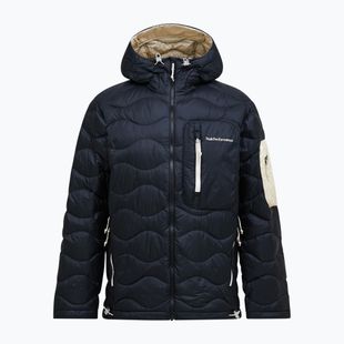 Vyriška pūsta striukė Peak Performance Helium Utility Down Hood black/sand fog