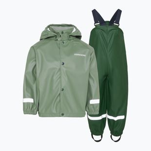 Vaikiškas lietaus kostiumas Didriksons Slaskeman light moss