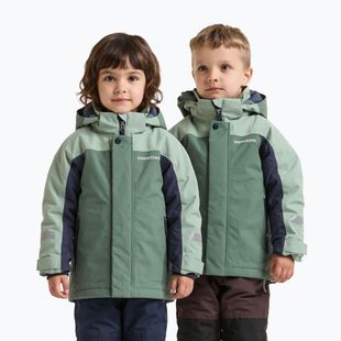 Vaikiška striukė Didriksons Neptune 5 dark moss