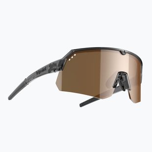 Akiniai nuo saulės Tripoint 001 Treriksroset TRI-X Polarized shiny black/brown/silver mirror
