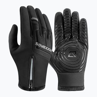 Dviračių pirštinės Rockbros Full-finger S317 black