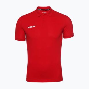 Vyriški marškinėliai CCM Polo SR red