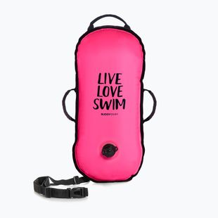 Apsauginis plūduras BuddySwim Ultralight LLS 10 l pink