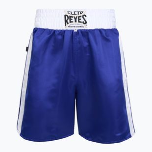 Vyriški bokso šortai Cleto Reyes Satin Boxing blue/white