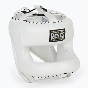Bokso šalmas Cleto Reyes With Round Face Bar white