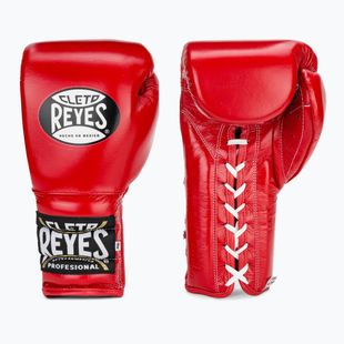 Bokso pirštinės Cleto Reyes Lace Up Sparring red