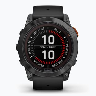 Laikrodis Garmin Fenix 7X Pro Solar slate gray/black