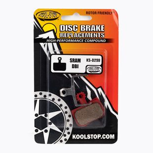 Kool-Stop Sram DB1/3/5 stabdžių kaladėlės raudonos D298