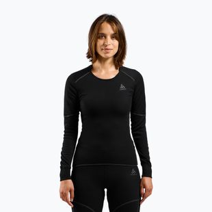Moteriški termoaktyvūs marškinėliai ilgomis rankovėmis Active X-Warm Bl Top Crew Neck black