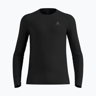 Vyriški termoaktyvūs marškinėliai ilgomis rankovėmis ODLO Fundamentals Active Warm Bl Top Crew Neck black