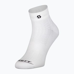 Kojinės SCOTT Performance Quarter white/black