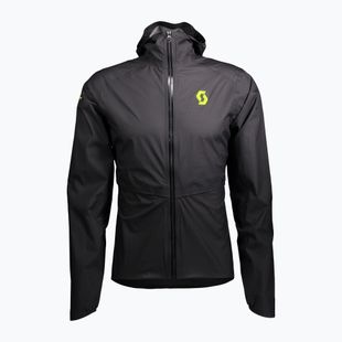 Vyriška bėgimo striukė SCOTT RC Run Waterproof black/yellow