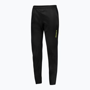 Vyriškos bėgimo kelnės Scott RC Run Waterproof black/yellow